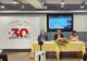 圖說一：外交部常務次長俞大㵢（中）應邀出席「台—以合作30周年文化學術論壇」開幕致詞。以色列駐台代表柯思畢（左一）、淡江大學國際事務副校長陳小雀（右一）也分別致詞。