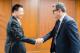 圖說一：外交部長吳釗燮歡迎義大利參議院副議長錢益友。