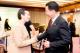 圖說一：外交部長吳釗燮（右）歡迎加拿大聯邦眾議院保守黨副黨魁蘭絲蔓（Melissa Lantsman）眾議員（左）。