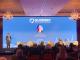 圖說一：外交部政務次長李淳應「全球安全論壇」（GLOBSEC）邀請，在斯洛伐克首都布拉提斯拉瓦舉辦的「台灣論壇 」(Taiwan Forum) 中發表演說。