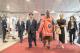 圖說一：外交部長林佳龍（前排左）代表政府為恩史瓦帝三世國王（前排中）及芙姬雅尼王妃（前排右）送機。