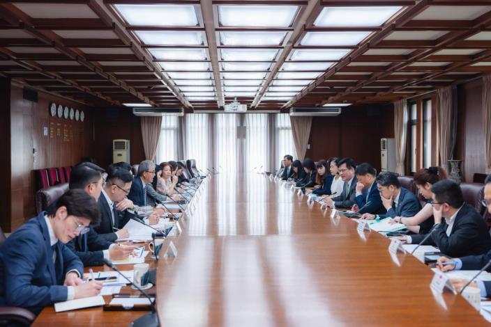 圖說三：外交、教育雙部長會議，就相關議題廣泛討論，交流踴躍。