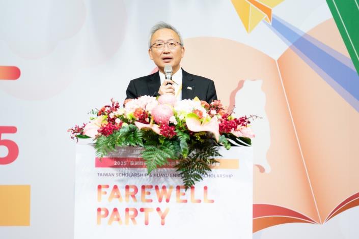 圖說一：外交部政務次長吳志中親臨致詞。