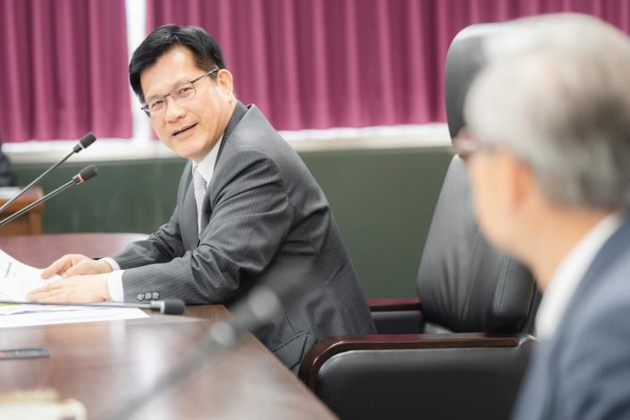 圖說ㄧ：外交部長林佳龍與國科會主委吳誠文研商共同推動科技外交。
