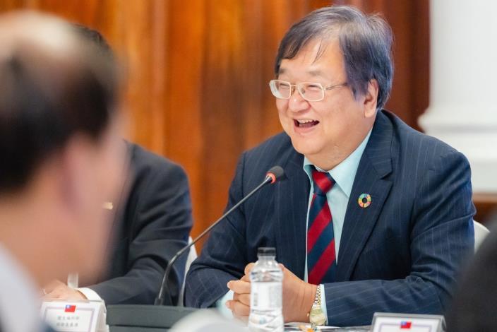 圖說二：衛生福利部長邱泰源致詞表示樂願與外交部共同持續推動醫療外交。