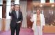 圖說二：外交部政務次長陳明祺（左）代表外交部款宴貝里斯外交暨外貿部次長麥伊（Amalia Mai，右）訪團乙行。