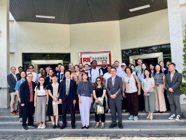 圖說五：「全球合作暨訓練架構」（GCTF）活動參訪中央廣播電台。