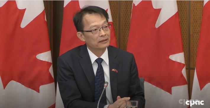 圖說二：交通部民用航空局副局長林俊良說明台灣爭取參與ICAO之訴求。