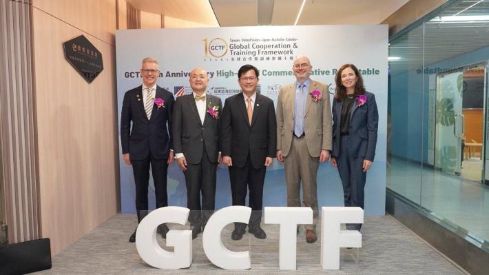 圖說五：「全球合作暨訓練架構」（GCTF）正式夥伴代表合影。