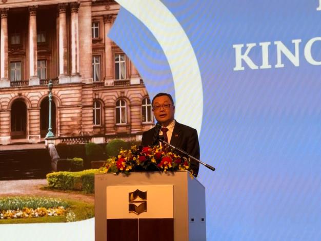 圖說一：外交部政務次長陳明祺致詞。