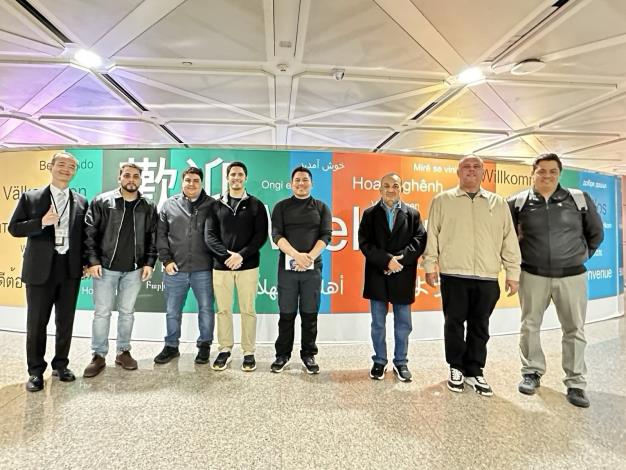 圖說：巴拿馬跨黨派國會議員訪問團抵台訪問。