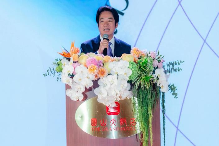 圖說三：賴清德總統致詞。