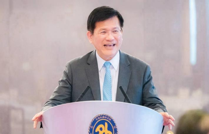 圖一：外交部長林佳龍於午宴致詞。