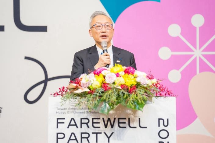 圖說一：外交部政務次長吳志中親臨致詞。