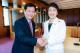 圖說二：外交部長林佳龍（左）歡迎有村治子參議員（右）以自民黨總務會長身分首度訪台。