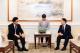 圖說二：外交部常務次長葛葆萱（右）與日本前農林水產大臣小里泰弘眾議員（左）交換意見。