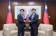外交部長林佳龍接見日本前農林水產副大臣瀧波宏文參議員，就深化台日合作等議題廣泛交換意見