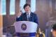 圖說二:外交部長林佳龍致詞後舉杯歡迎「日本維新會官民合作推進協議會」訪問團。