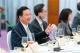 圖說二：主賓雙方就台海情勢及台美歐三邊關係等議題廣泛交換意見，氣氛熱絡。