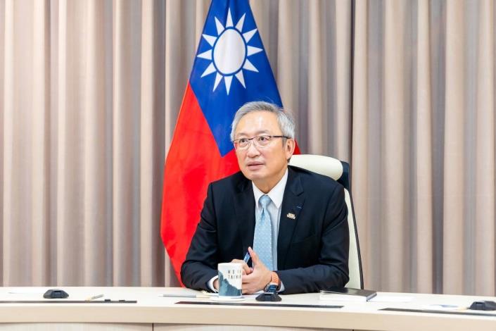 圖說二：外交部政務次長吳志中強調，台灣與法國等民主夥伴正持續拓展合作，藉優勢互補實現互利共贏。