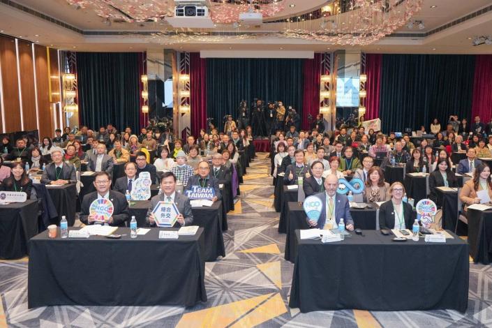 圖說六：第六屆「NGO領袖論壇」全體出席者合影。