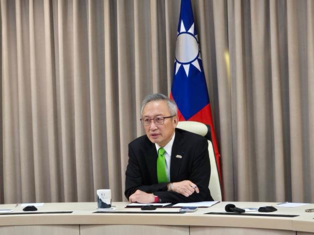 圖說二：外交部政務次長吳志中表示，台灣積極借鏡烏克蘭經驗發展無人機產業，並持續與理念相近國家深化合作。
