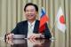 圖說一：吳釗燮部長參加「日本外國特派員協會」國際視訊記者會情形。