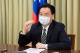 圖說一：吳釗燮部長接受葡萄牙「大眾報」（Público）視訊專訪，深入說明中國對台威脅、台美關係及我國與立陶宛互設辦事處等議題。