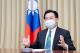 圖說一：外交部長吳釗燮接受德國「編輯網絡」視訊專訪，深入說明中國對我威脅、台海情勢等議題。
