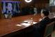 圖說二：吳部長接受「澳洲天空新聞台」主持人Peter Stefanovic視訊專訪。