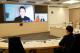 圖說一：吳部長接受印度CNN新聞主播Anand Narasimhan視訊專訪。