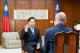 圖說二：外交部長吳釗燮於專訪中指出，台海的和平穩定至為重要，感謝全球民主國家對台灣的支持。 