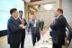 3.Minister of Foreign Affairs Jaushieh Joseph Wu (left) speaks with former White House National Security Council Deputy Senior Director for Asia Affairs Ivan Kanapathy (second from left) and others about the close connections between the New Southbound Policy and the US Indo-Pacific Strategy.