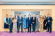 4.Minister Wu and the Belgian delegation pose for a group photo.