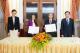 2.Deputy Minister Juan (second right) and Vice Minister Markevičienė (second left) announce consensus on an agreement to eliminate double taxation and prevent tax evasion and avoidance.