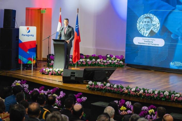 3. President Peña reaffirms his staunch support for Taiwan during his remarks.