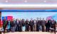 3.  President and Mrs. You pose for a photo with Speaker and Mrs. Teo and the Tuvaluan delegation