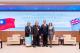 4.  President and Mrs. You pose for a photo with Speaker and Mrs. Teo