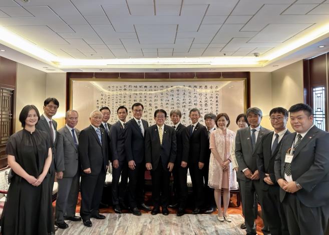蘇會長午宴金子恭之眾議員乙行