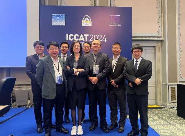 我國出席ICCAT第24屆特別會議代表團（圖片來源： ICCAT我國代表團）