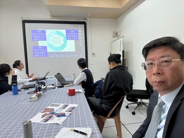 3月4日上午參加慈濟宗教處海外慈善組組會