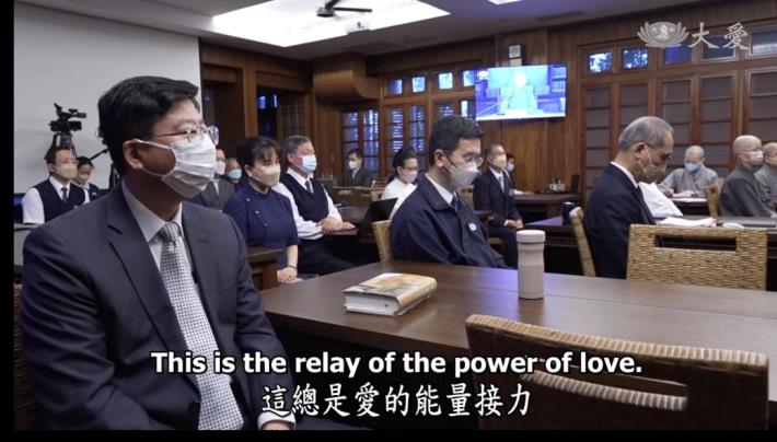 3月2日下午出席慈濟全球連線的慈善志業溫馨分享會