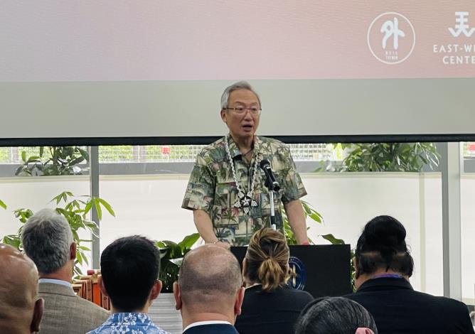 Deputy Minister of Foreign Affairs and Chancellor of the Institute of Diplomacy and International Affairs, Amb. François Chihchung Wu welcomed the participants and emphasized the strong connections between Taiwan and the Pacific Islands nations.