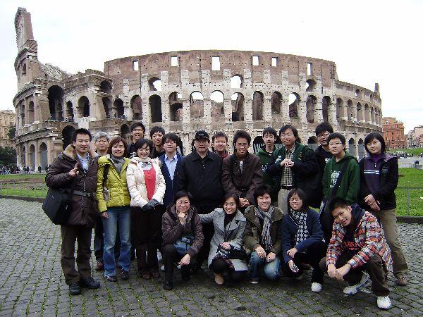 外交小尖兵訪團參訪羅馬文化景點