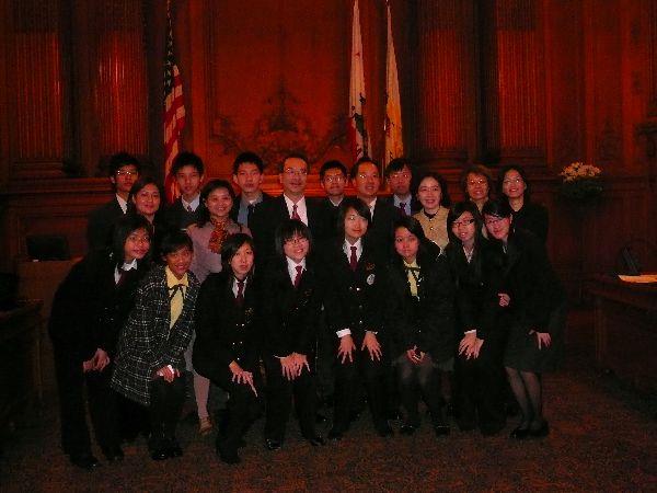 第五屆外交小尖兵團參訪舊金山市議會(三)