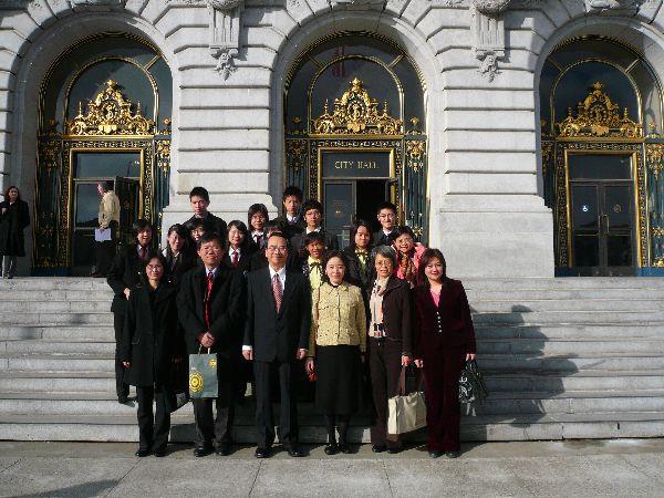 第五屆外交小尖兵團參訪舊金山市議會(一)