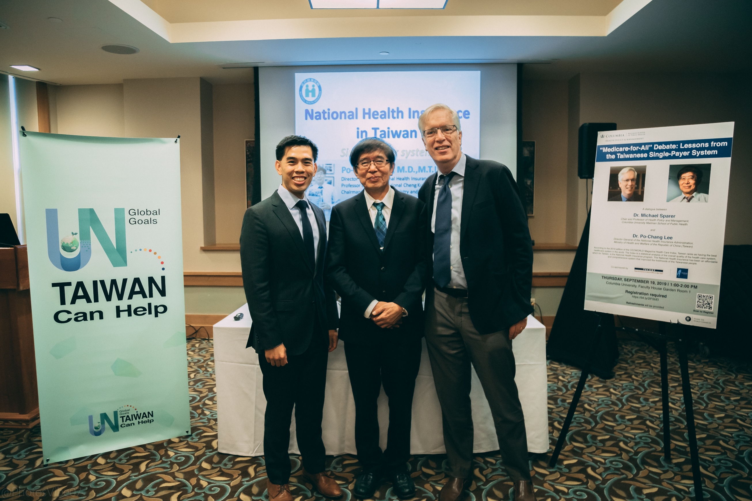 呼應聯合國「全民健康覆蓋」倡議，衛福部中央健保署署長李伯璋赴紐約分享臺灣健保制度