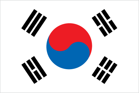 韓國、南韓國旗